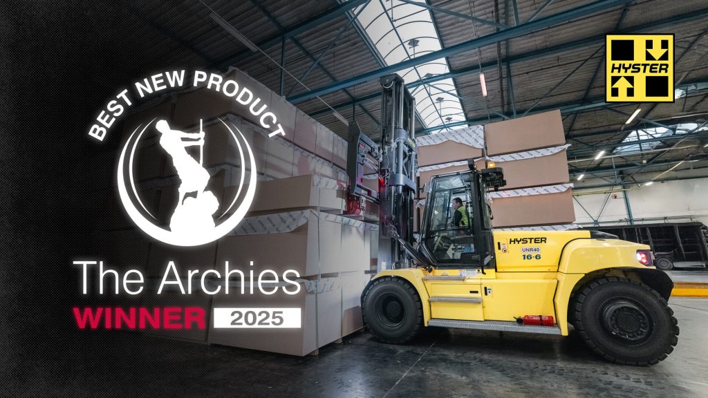 150925 Hyster wins Best New Product Archies 2025 b