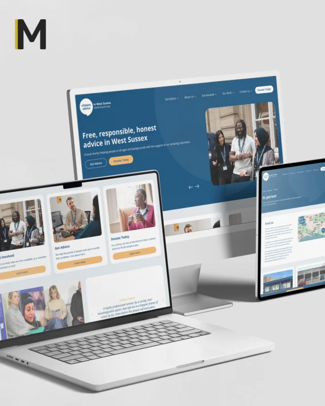 Ending the week on a high!
A brand new website for our valued charity client @cawestsussex is now live.
Massive shout out to our brilliant web team for making it happen 👏
👉 https://www.citizensadvicewestsussex.org.uk
More to come on this soon...