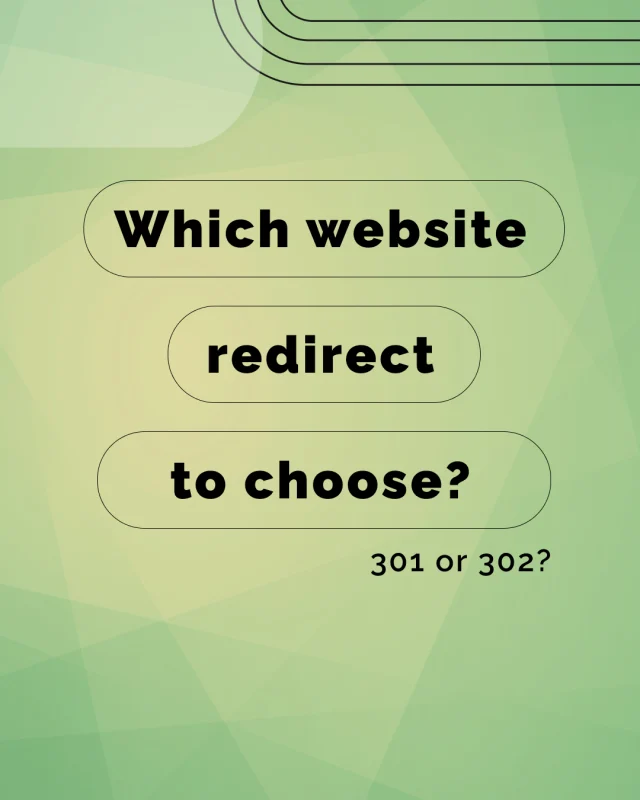 What is a Redirect?

You try and visit a webpage and all of a sudden you’ve been sent off somewhere else entirely. That’s a website redirect. 

It’s where a page automatically sends users and search engines from one URL to another. Why? Because redirects are essential for guiding users to the correct URLs, maintaining SEO value, and ensuring a smooth browsing experience.
 
The two most common types of redirects are:
- 301 Redirect (Permanent Redirect): This permanently moves a page to a new URL, passing most of the link equity
- 302 Redirect (Temporary Redirect): This temporarily moves a page to a new URL without passing link equity

But which should you choose for your website?